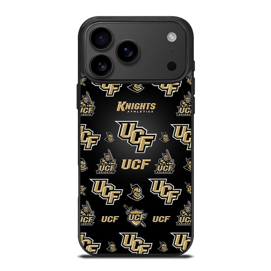 UCF KNIGHTS LOGO PATTERN iPhone 17 Pro Max Case Cover