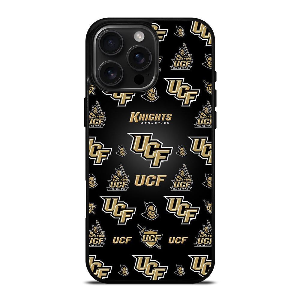 UCF KNIGHTS LOGO PATTERN iPhone 16 Pro Max Case Cover
