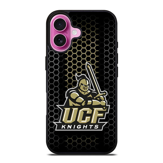 UCF KNIGHTS METAL LOGO iPhone 16 Plus Case Cover