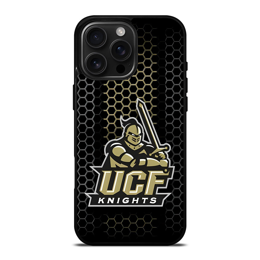 UCF KNIGHTS METAL LOGO iPhone 16 Pro Max Case Cover
