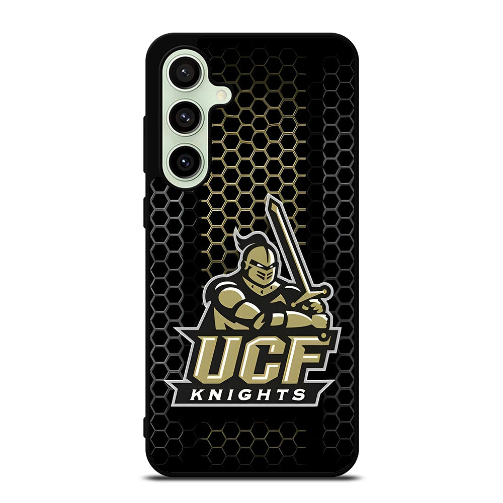 UCF KNIGHTS METAL LOGO Samsung Galaxy S24 FE Case Cover