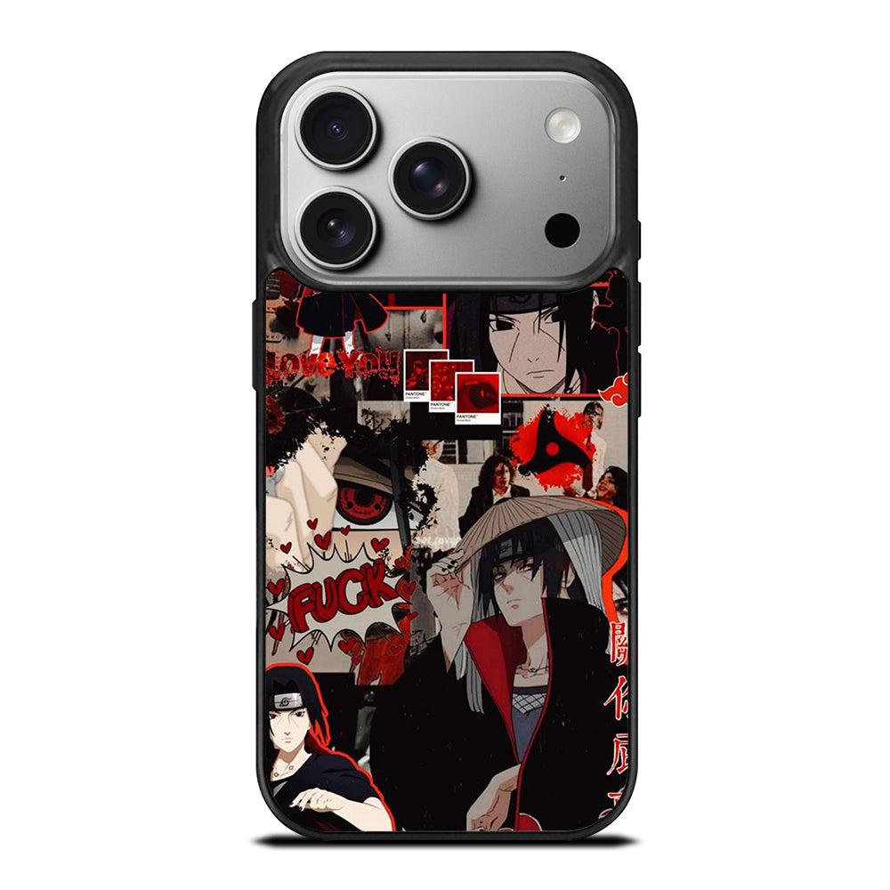 UCHIHA ITACHI NARUTO ANIME COLLAGE iPhone 17 Pro Case Cover