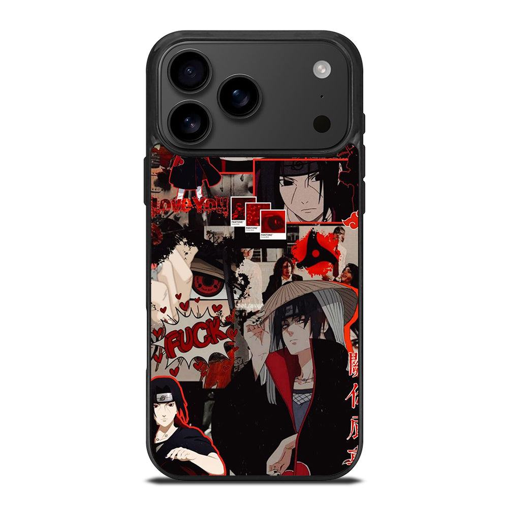 UCHIHA ITACHI NARUTO ANIME COLLAGE iPhone 17 Pro Max Case Cover