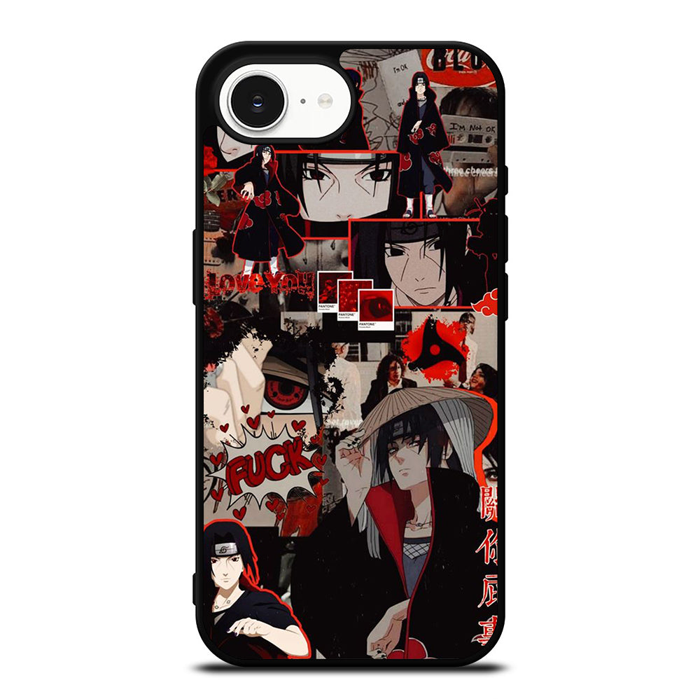 UCHIHA ITACHI NARUTO ANIME COLLAGE iPhone 16e Case Cover