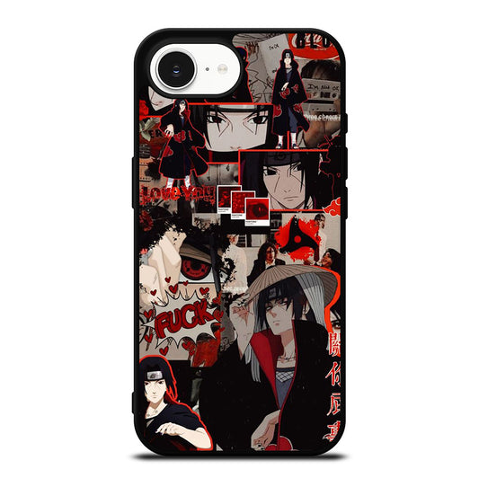 UCHIHA ITACHI NARUTO ANIME COLLAGE iPhone 16e Case Cover
