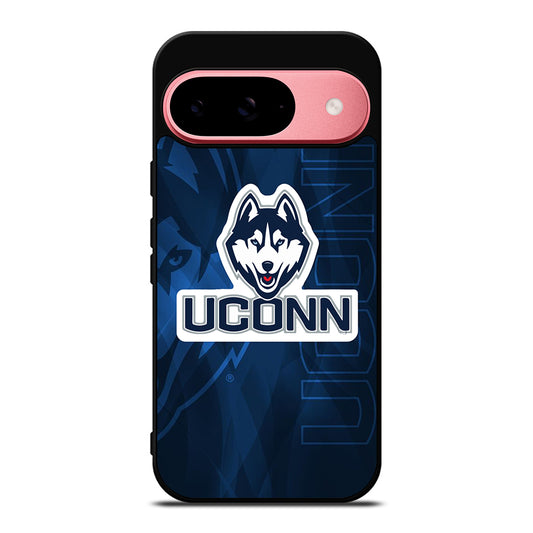 UCONN HUSKIES BASKETBALL LOGO LOGO 3 Google Pixel 9 Case Cover