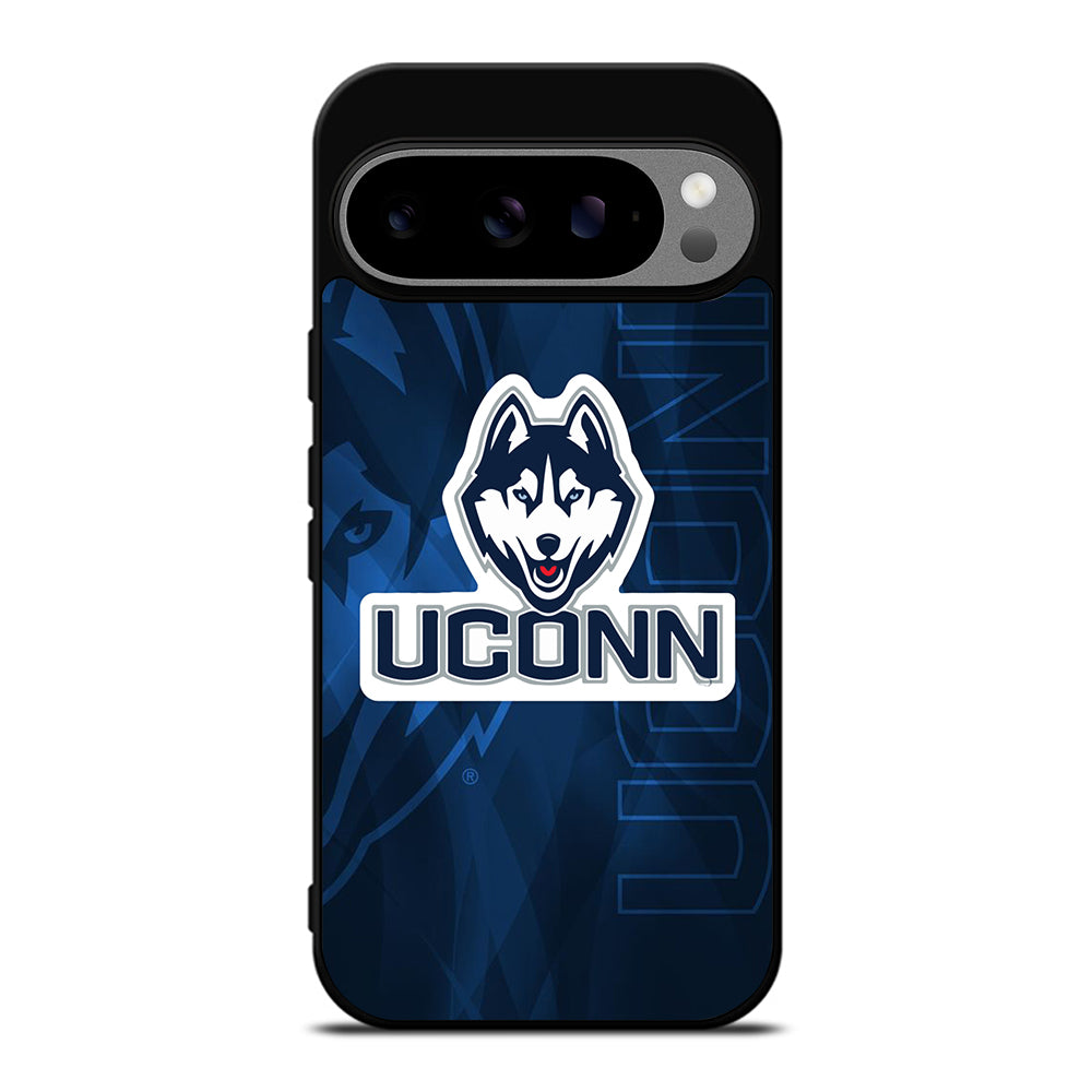 UCONN HUSKIES BASKETBALL LOGO LOGO 3 Google Pixel 9 Pro XL Case Cover
