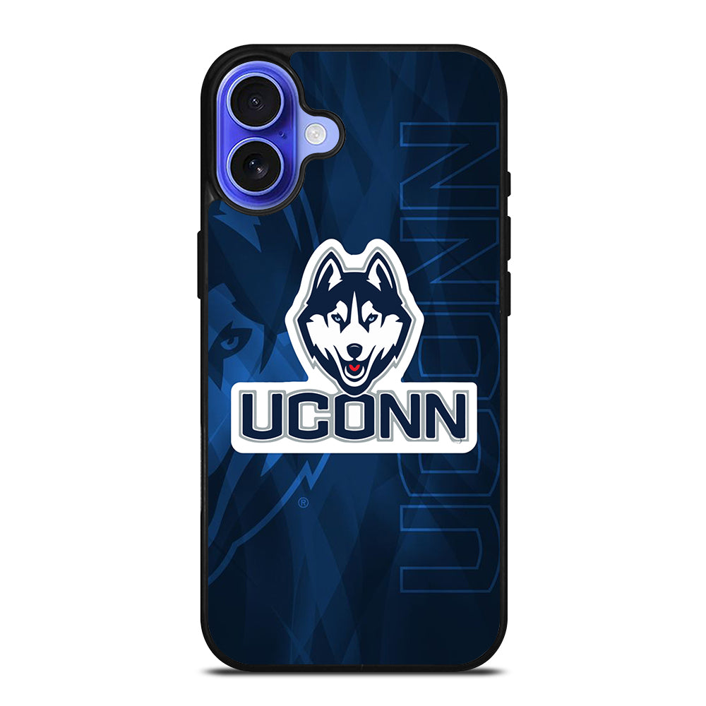 UCONN HUSKIES BASKETBALL LOGO LOGO 3 iPhone 16 Case Cover