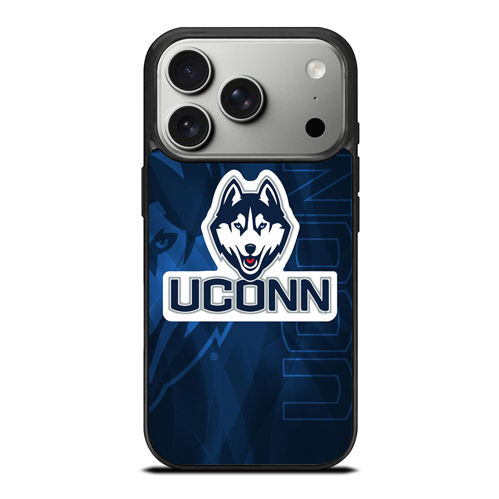 UCONN HUSKIES BASKETBALL LOGO LOGO 3 iPhone 17 Pro Case Cover