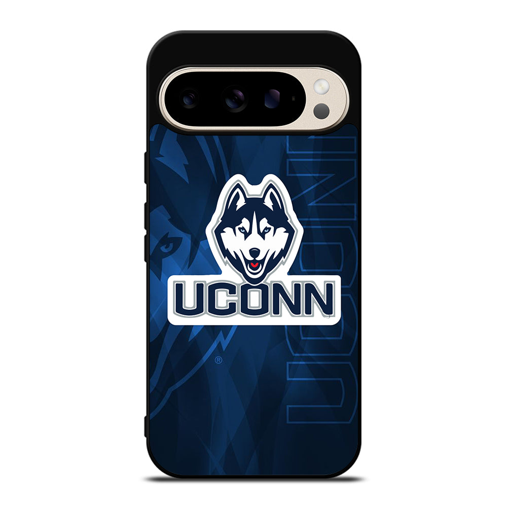 UCONN HUSKIES BASKETBALL LOGO LOGO 3 Google Pixel 9 Pro Case Cover