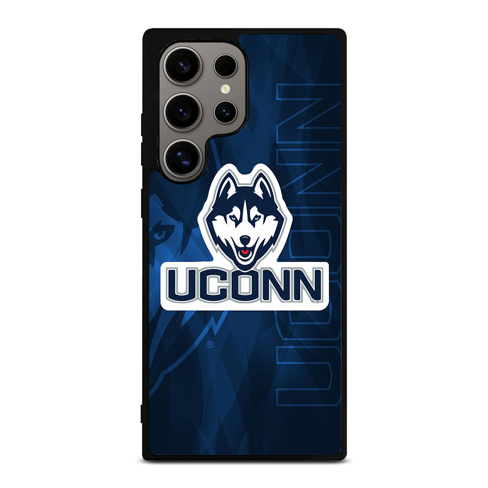 UCONN HUSKIES BASKETBALL LOGO LOGO 3 Samsung Galaxy S24 Ultra Case Cover