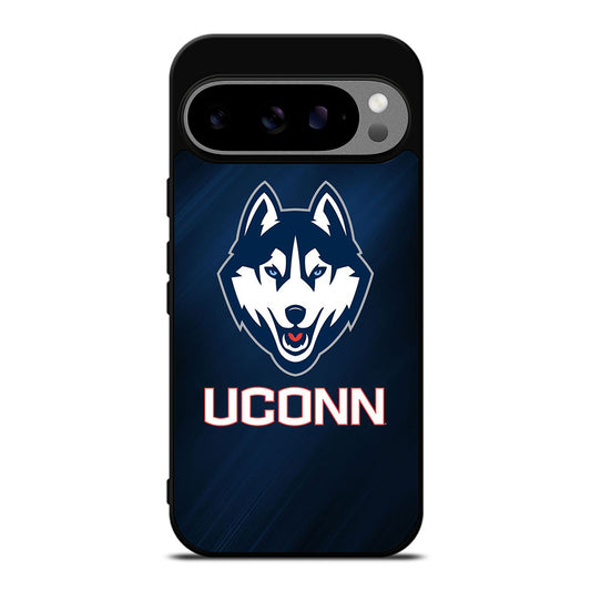 UCONN HUSKIES BASKETBALL LOGO NBA LOGO Google Pixel 9 Pro XL Case Cover