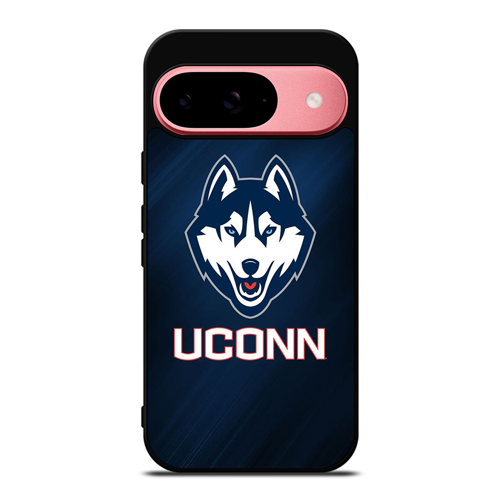 UCONN HUSKIES BASKETBALL LOGO NBA LOGO Google Pixel 9 Case Cover