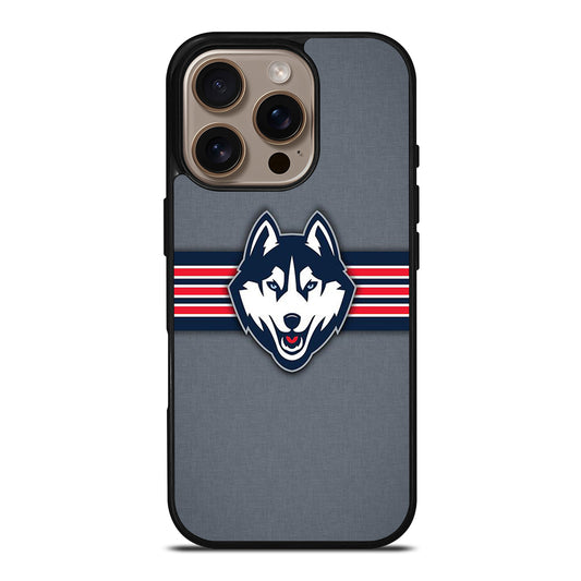 UCONN HUSKIES BASKETBALL LOGO NBA LOGO 2 iPhone 16 Pro Case Cover