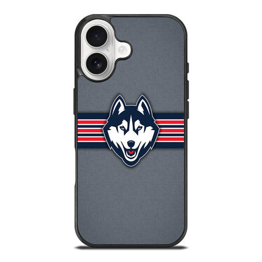 UCONN HUSKIES BASKETBALL LOGO NBA LOGO 2 iPhone 17 Case Cover