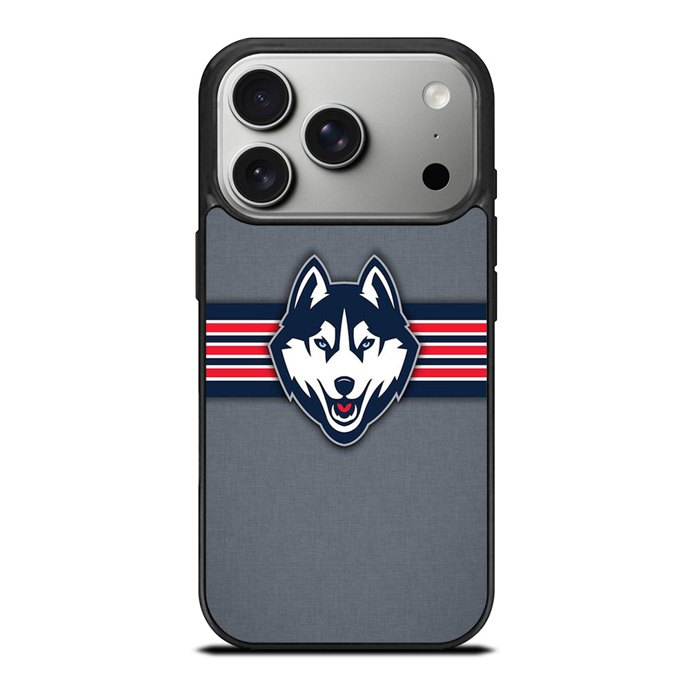 UCONN HUSKIES BASKETBALL LOGO NBA LOGO 2 iPhone 17 Pro Case Cover