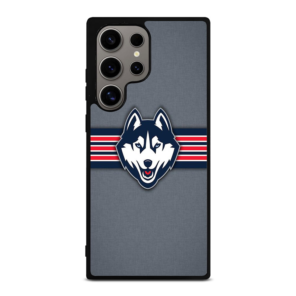 UCONN HUSKIES BASKETBALL LOGO NBA LOGO 2 Samsung Galaxy S24 Ultra Case Cover