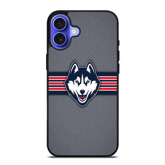 UCONN HUSKIES BASKETBALL LOGO NBA LOGO 2 iPhone 16 Case Cover