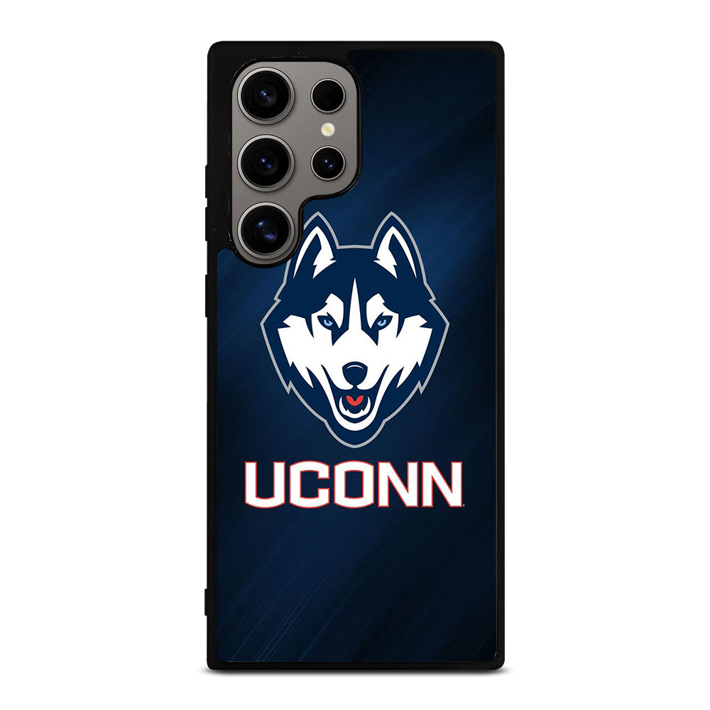 UCONN HUSKIES BASKETBALL LOGO NBA LOGO Samsung Galaxy S24 Ultra Case Cover