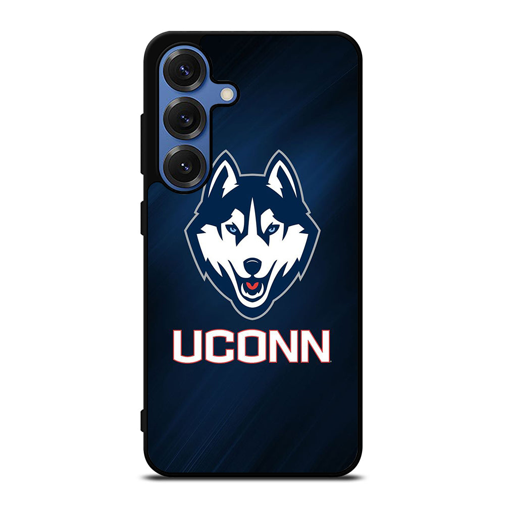 UCONN HUSKIES BASKETBALL LOGO NBA LOGO Samsung Galaxy S25 Case Cover