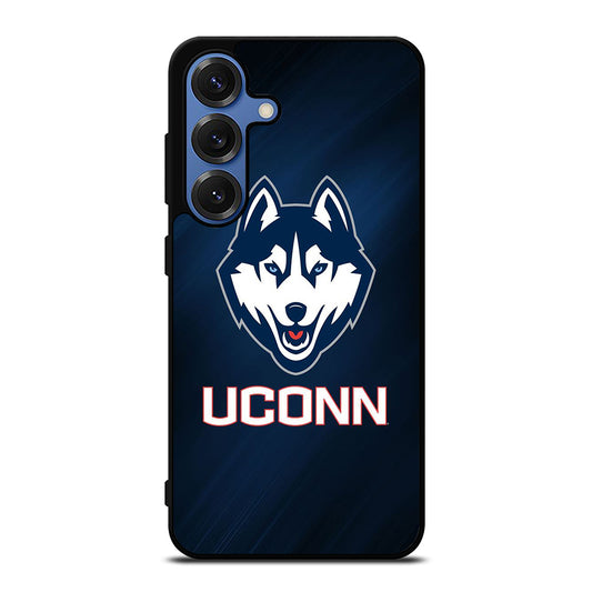 UCONN HUSKIES BASKETBALL LOGO NBA LOGO Samsung Galaxy S25 Case Cover