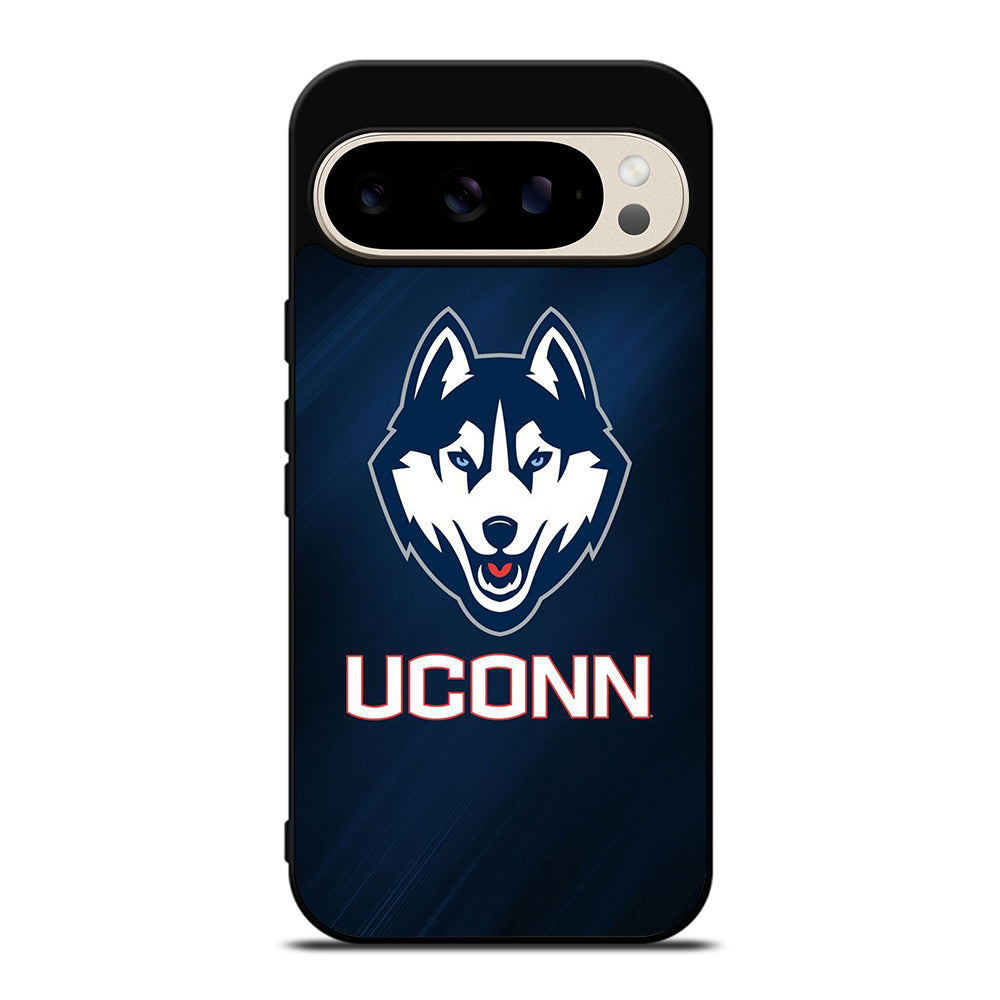 UCONN HUSKIES BASKETBALL LOGO NBA LOGO Google Pixel 9 Pro Case Cover