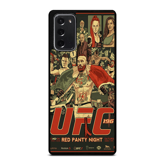 UFC LOGO FIGHTING POSTER Samsung Galaxy Note 20 Case Cover