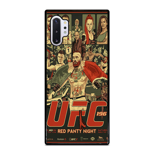 UFC LOGO FIGHTING POSTER Samsung Galaxy Note 10 Plus Case Cover