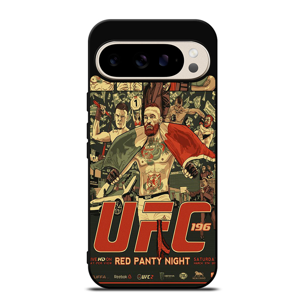 UFC LOGO FIGHTING POSTER Google Pixel 9 Pro Case Cover