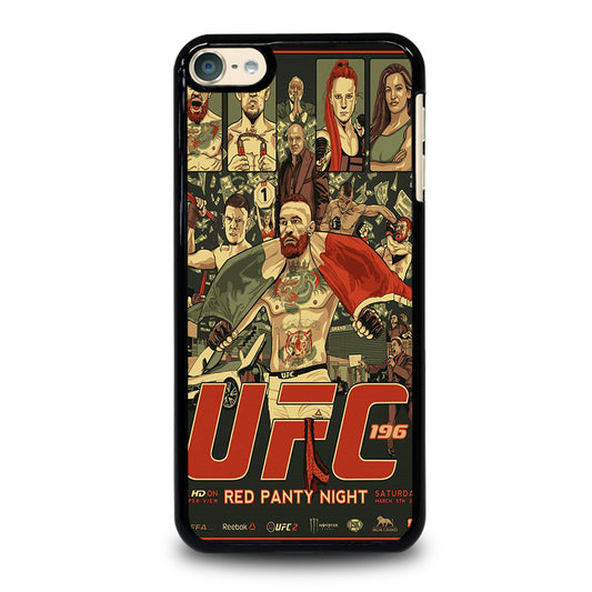 UFC LOGO FIGHTING POSTER iPod Touch 6 Case Cover