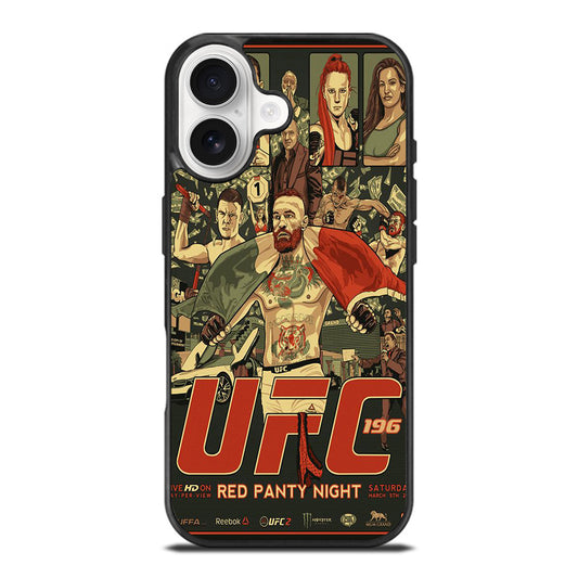 UFC LOGO FIGHTING POSTER iPhone 17 Case Cover