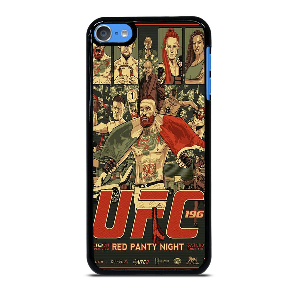 UFC LOGO FIGHTING POSTER iPod Touch 7 Case Cover