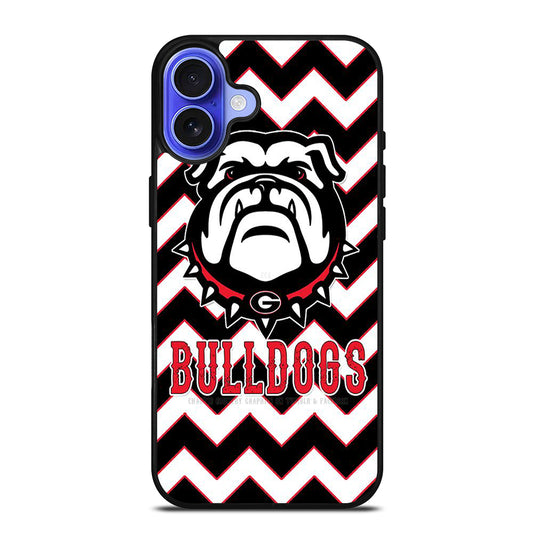 UGA GEORGIA BULLDOGS FOOTBALL LOGO 2 iPhone 16 Case Cover