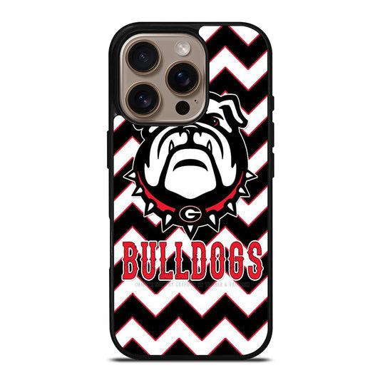 UGA GEORGIA BULLDOGS FOOTBALL LOGO 2 iPhone 16 Pro Case Cover