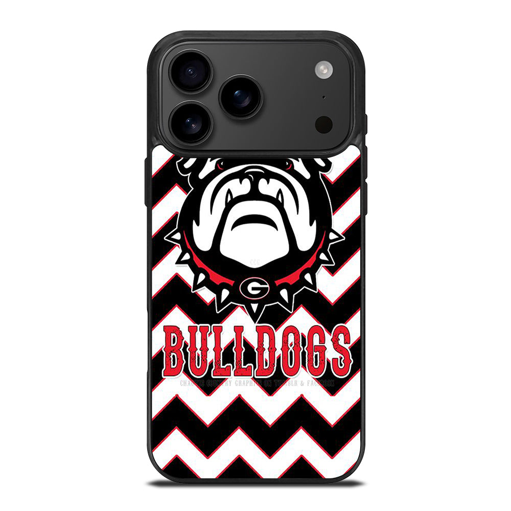 UGA GEORGIA BULLDOGS FOOTBALL LOGO 2 iPhone 17 Pro Max Case Cover