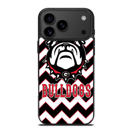 UGA GEORGIA BULLDOGS FOOTBALL LOGO 2 iPhone 17 Pro Max Case Cover