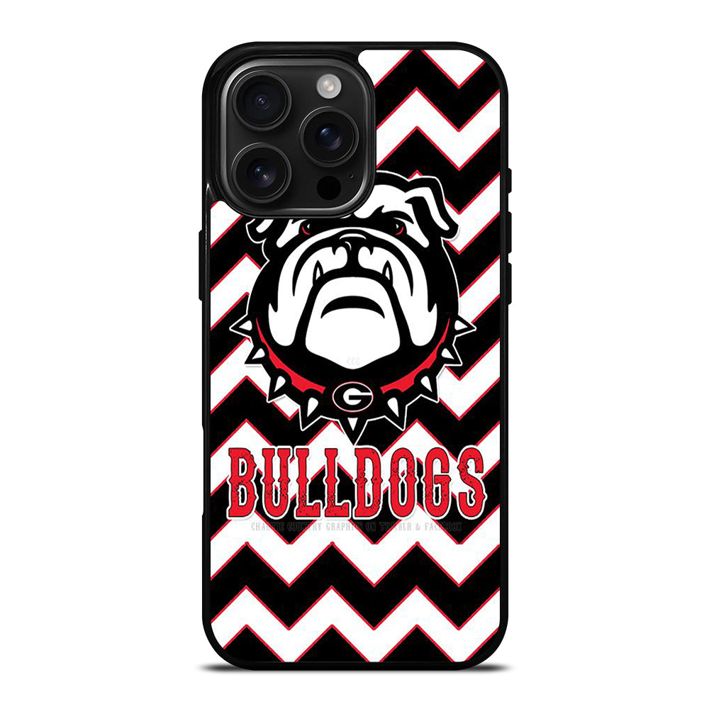 UGA GEORGIA BULLDOGS FOOTBALL LOGO 2 iPhone 16 Pro Max Case Cover