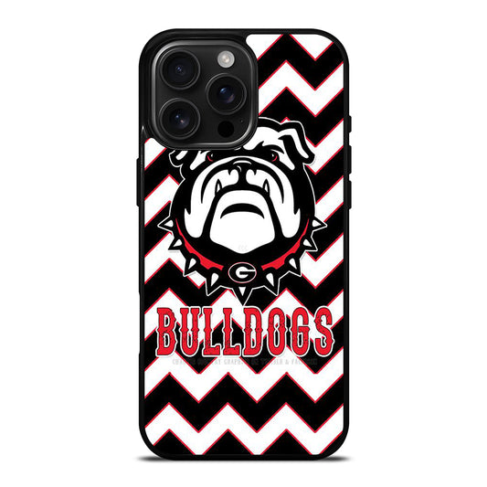 UGA GEORGIA BULLDOGS FOOTBALL LOGO 2 iPhone 16 Pro Max Case Cover
