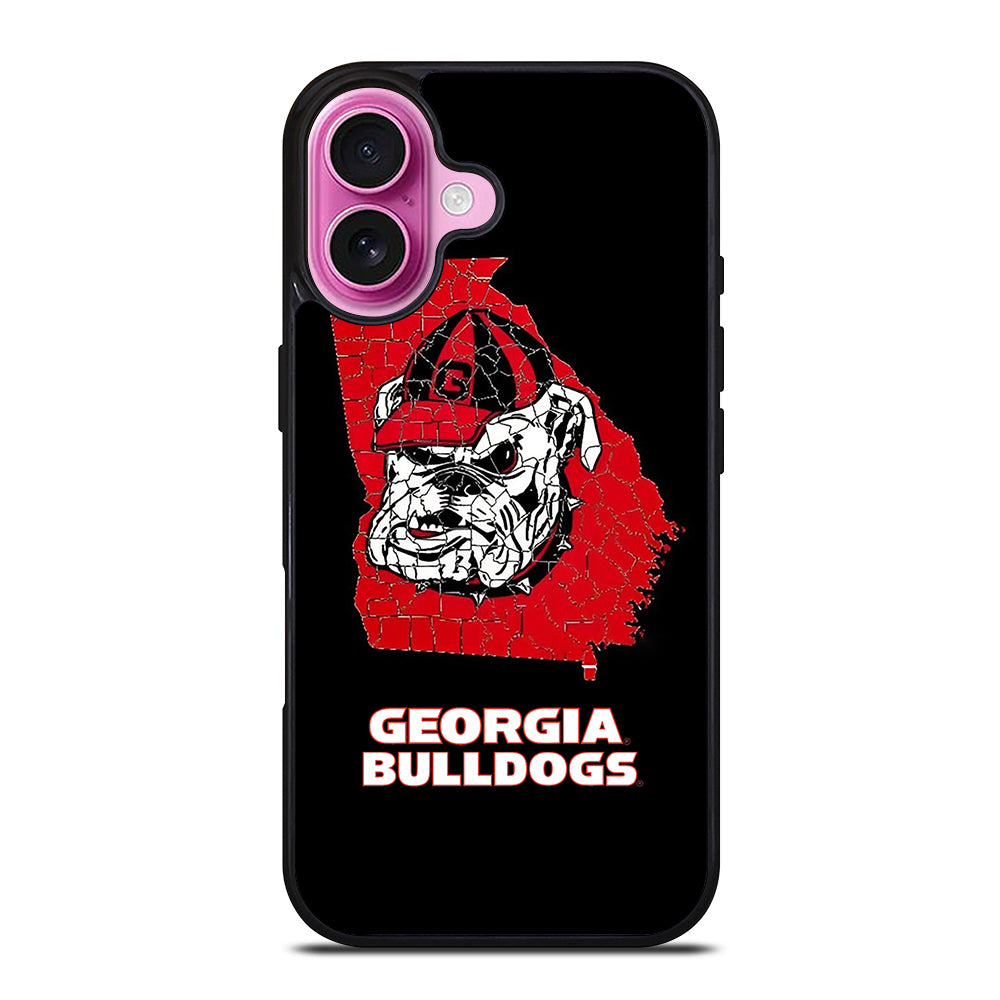 UGA GEORGIA BULLDOGS NFL ICON iPhone 16 Plus Case Cover