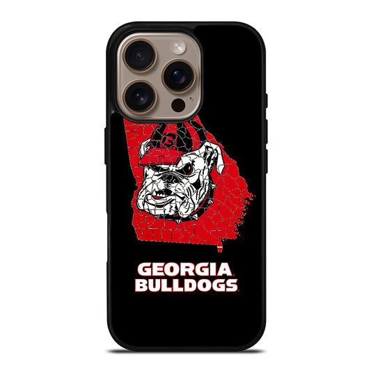 UGA GEORGIA BULLDOGS NFL ICON iPhone 16 Pro Case Cover
