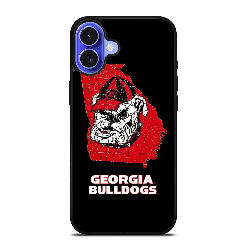 UGA GEORGIA BULLDOGS NFL ICON iPhone 16 Case Cover