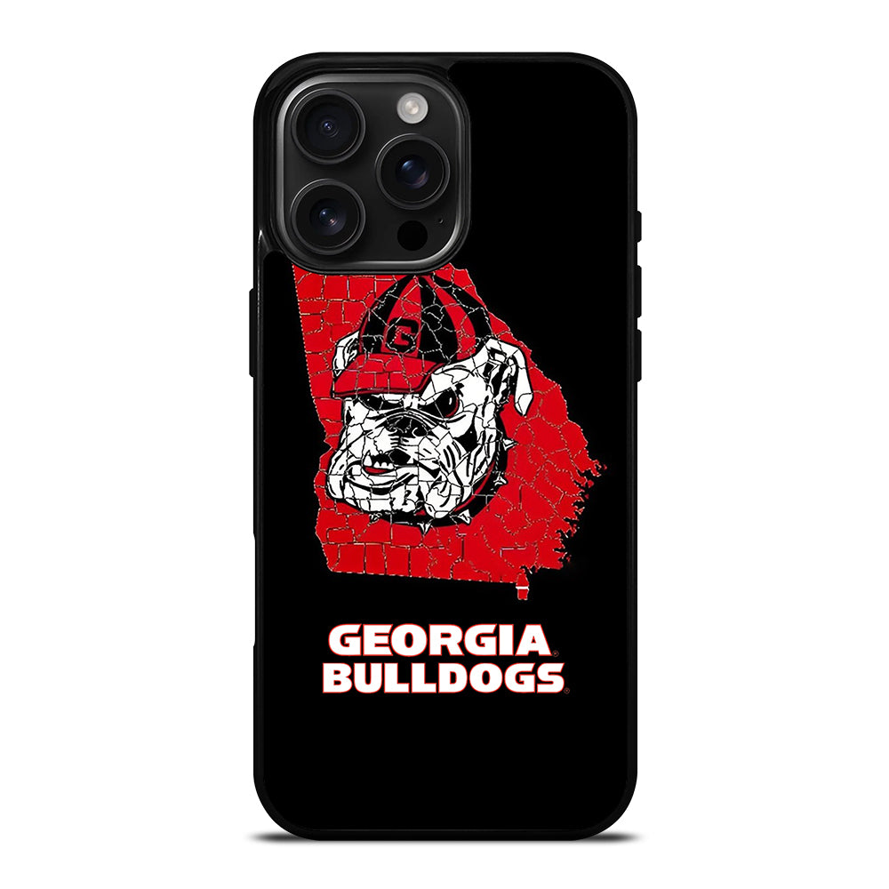 UGA GEORGIA BULLDOGS NFL ICON iPhone 16 Pro Max Case Cover