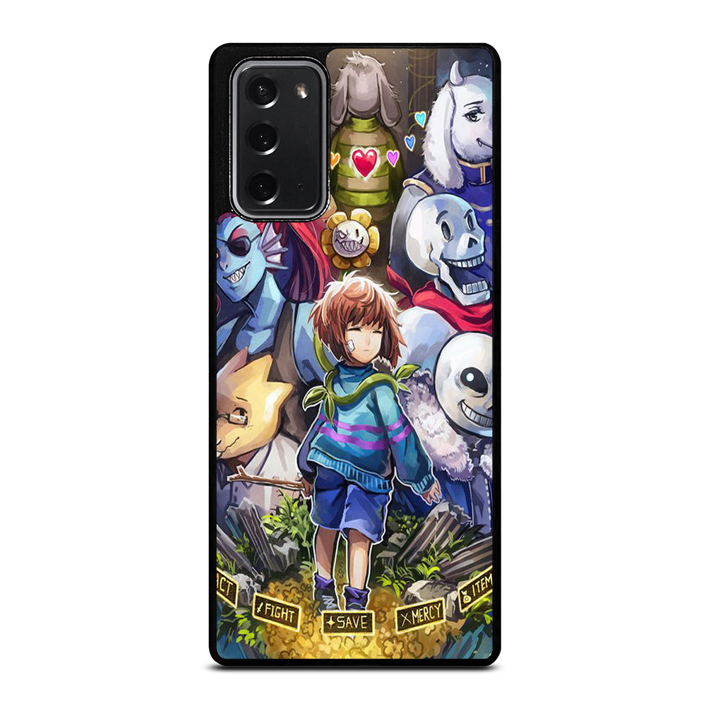 UNDERTALE CHARACTER Samsung Galaxy Note 20 Case Cover