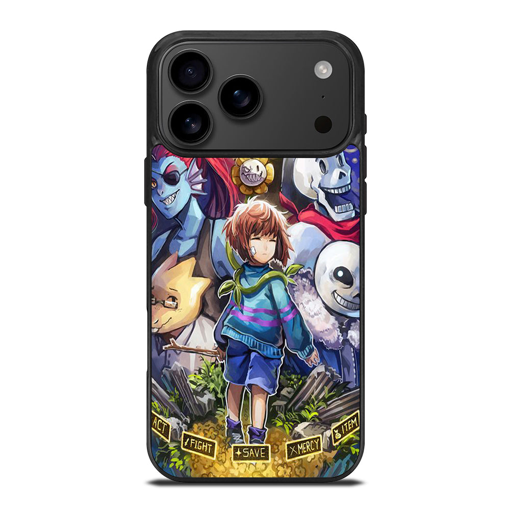 UNDERTALE CHARACTER iPhone 17 Pro Max Case Cover