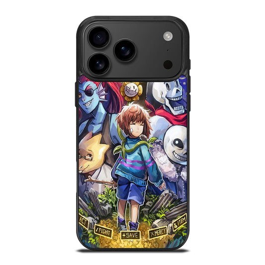 UNDERTALE CHARACTER iPhone 17 Pro Max Case Cover