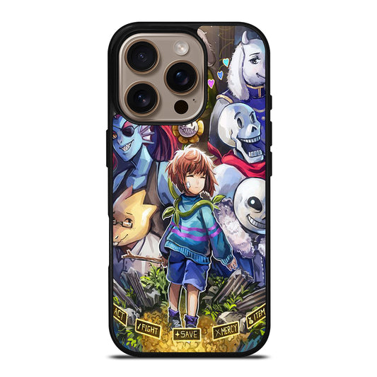 UNDERTALE CHARACTER iPhone 16 Pro Case Cover