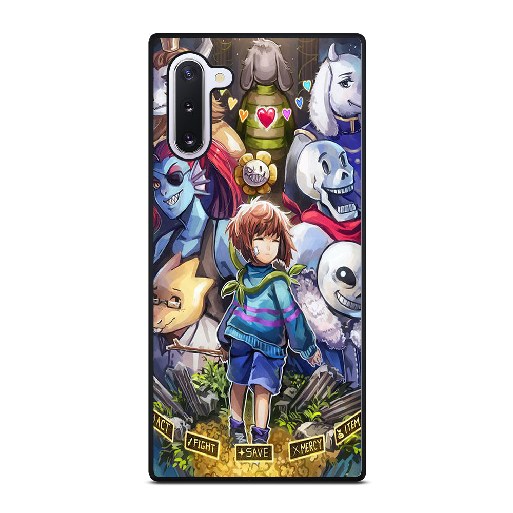 UNDERTALE CHARACTER Samsung Galaxy Note 10 Case Cover