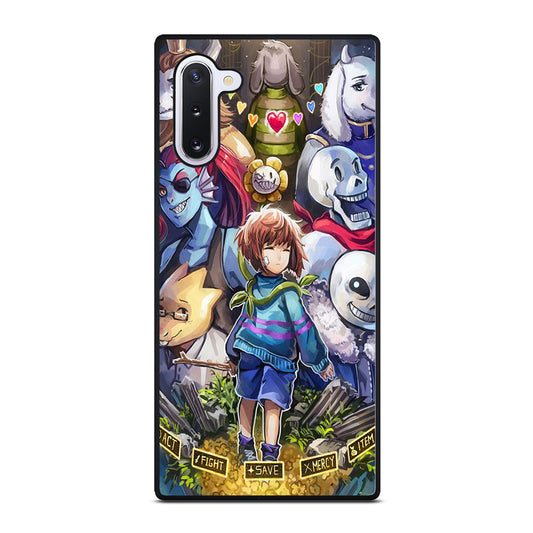 UNDERTALE CHARACTER Samsung Galaxy Note 10 Case Cover