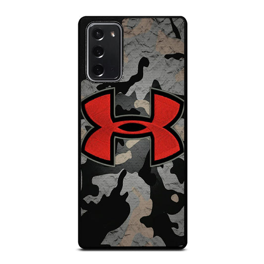UNDER ARMOUR CAMO RED LOGO Samsung Galaxy Note 20 Case Cover