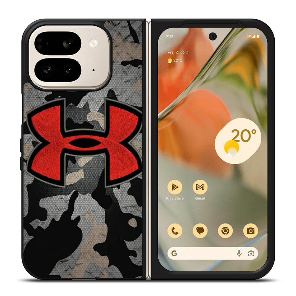 UNDER ARMOUR CAMO RED LOGO Google Pixel 9 Pro Fold Case Cover